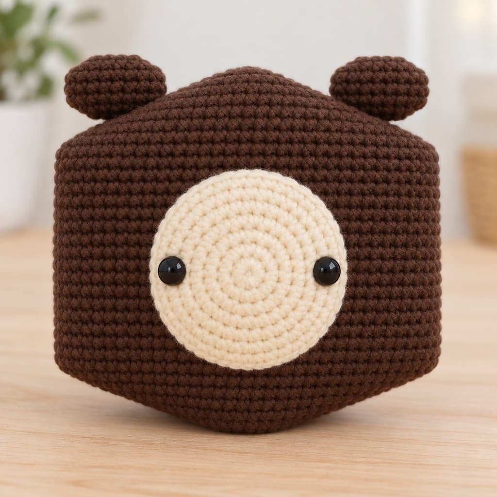 Little Round Hedgehog: AI visualization of the intended result