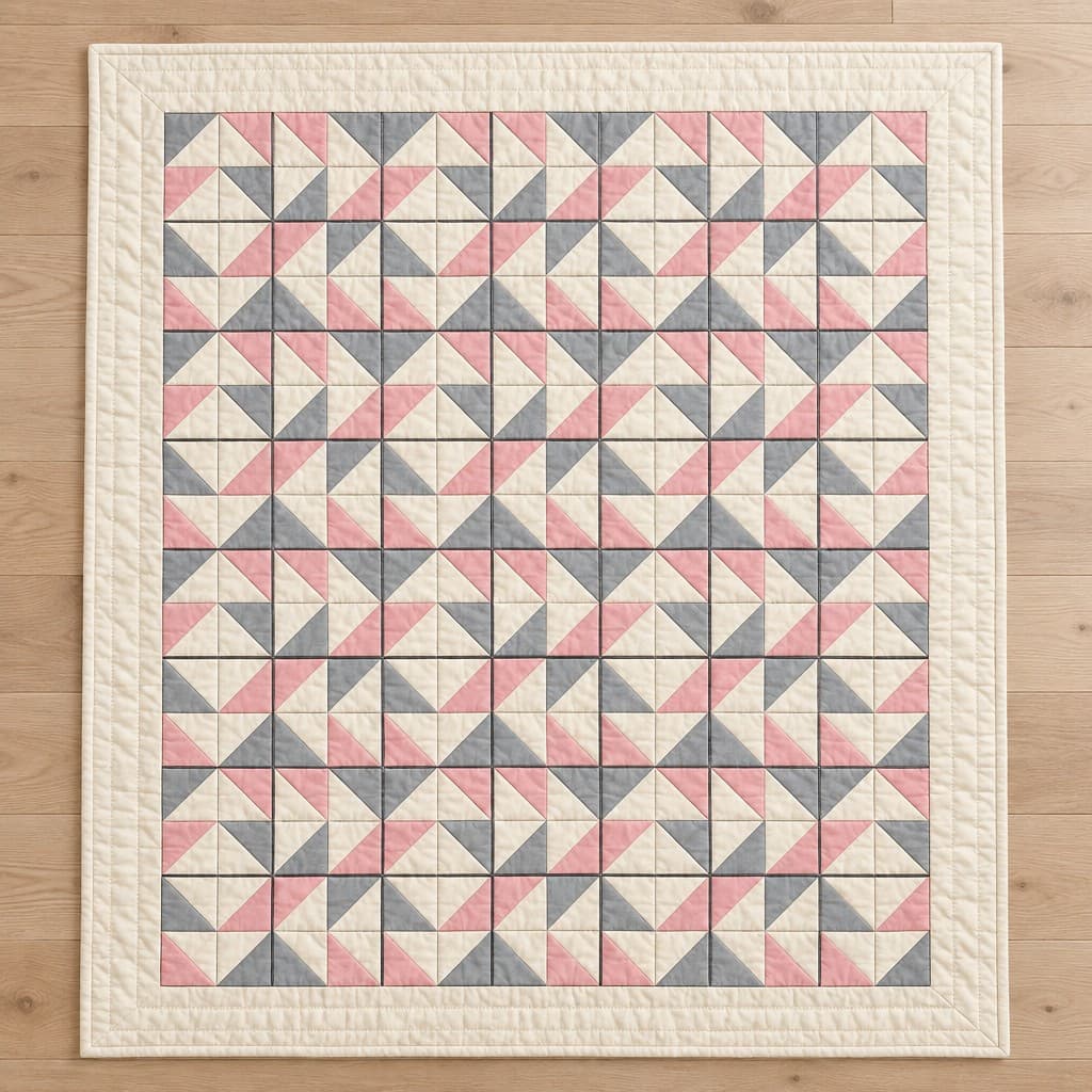 Blush Meadow Pinwheels: AI visualization of the intended result