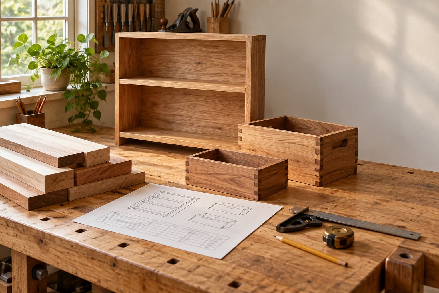 Woodworking work table