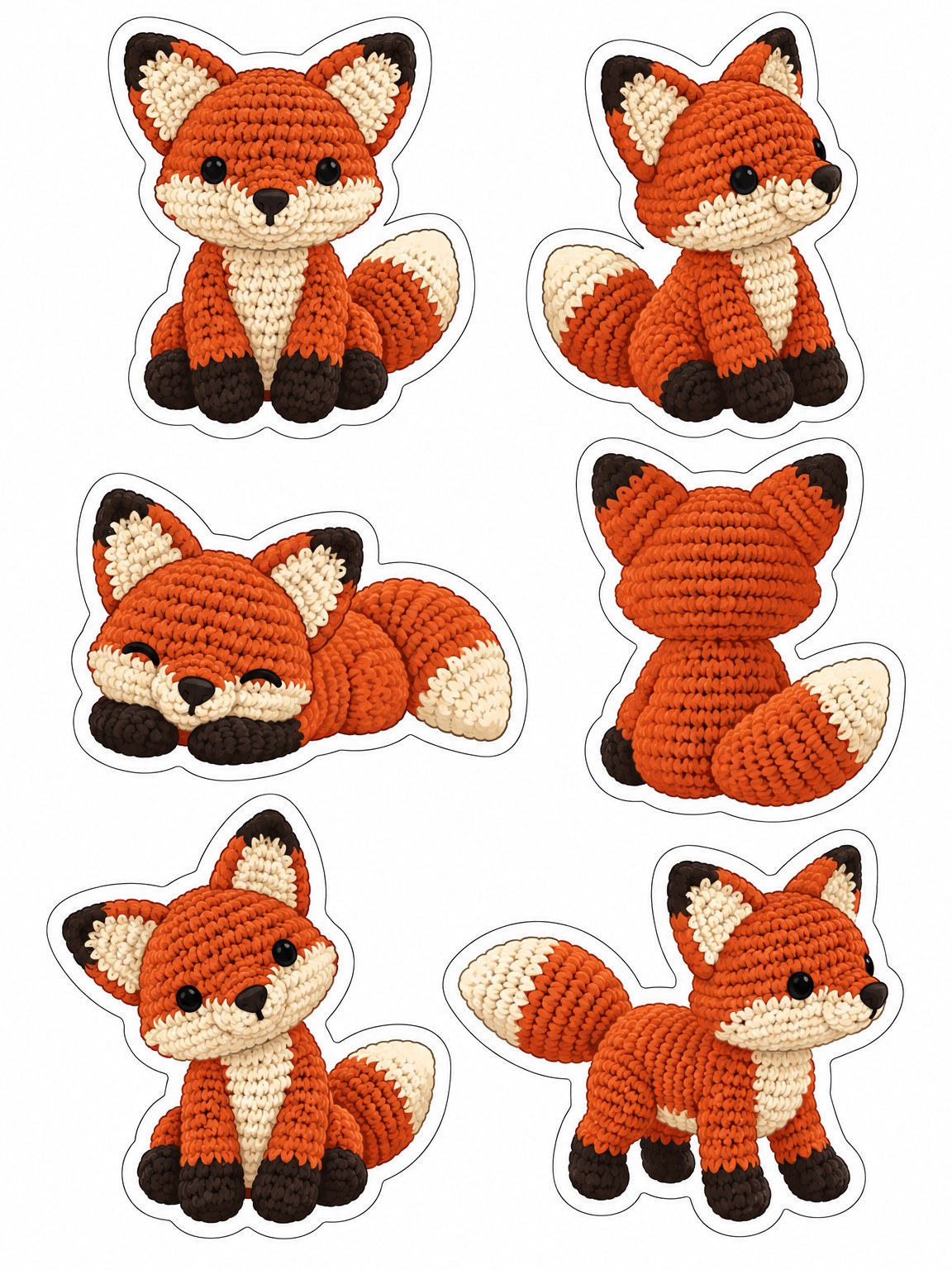 Sticker sheet: the result